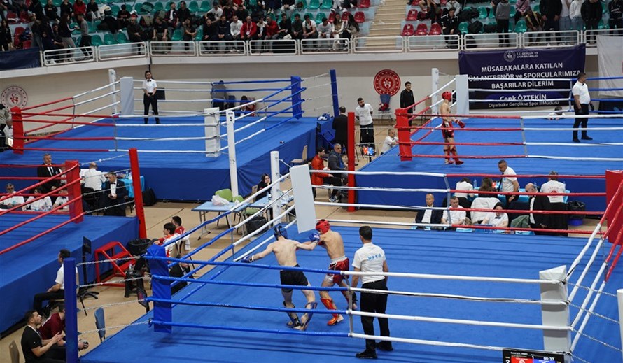 Diyarbakır’da Kick Boks Rüzgarı: Türkiye Turnuvası Yapıldı