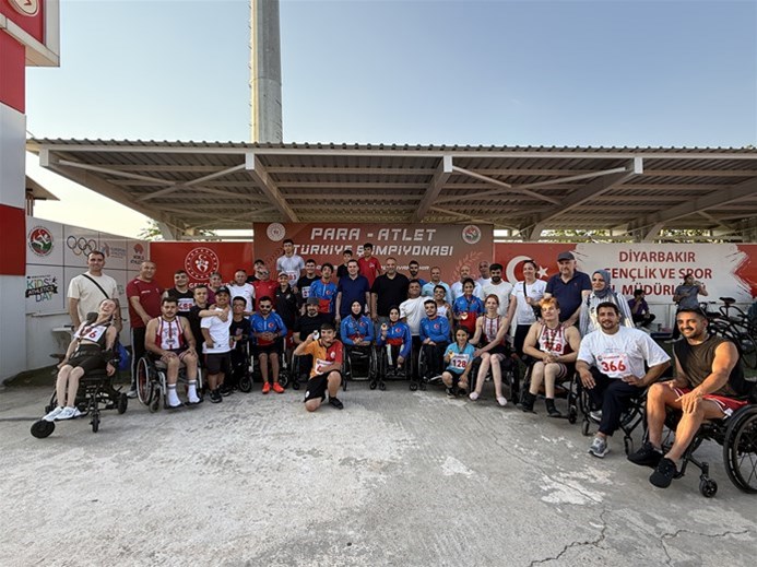 Diyarbakır'da Para Atletizm Türkiye Şampiyonası 